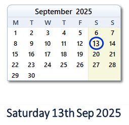 13 September 2025: History, News, Top Tweets, Social Media & Day Info - IN