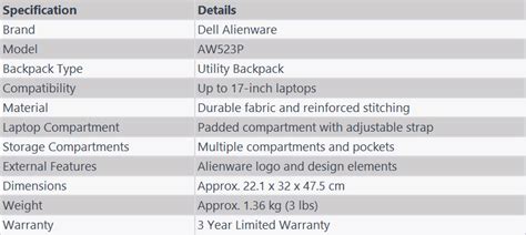 Alienware Horizon Utility Backpack 的图像结果