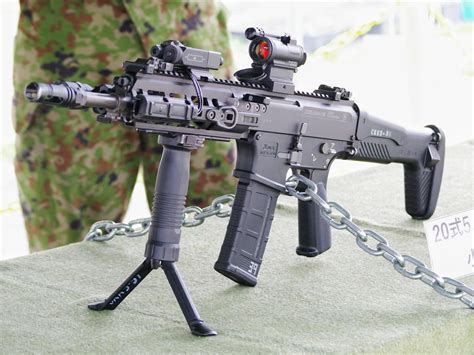 Japanese Army Howa Type 20 rifle with various attachments [2048 × 1537 ...