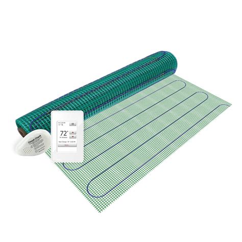 WarmlyYours TempZone Electric Radiant Floor Heating Easy Mat Kit 3' x 5 ...