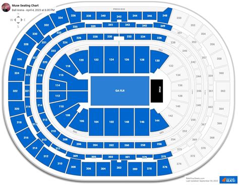 Ball Arena 3d Seating Chart