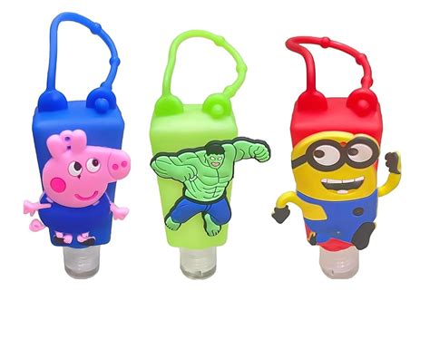 FETE PROPZ Plastic Refillable Bottles with Flip Cap, Plastic Hand ...