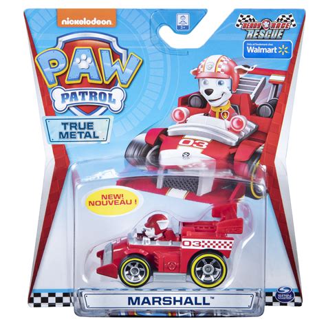 Buy PAW Patrol, True Metal Ready Race Rescue Marshall Collectible Die ...
