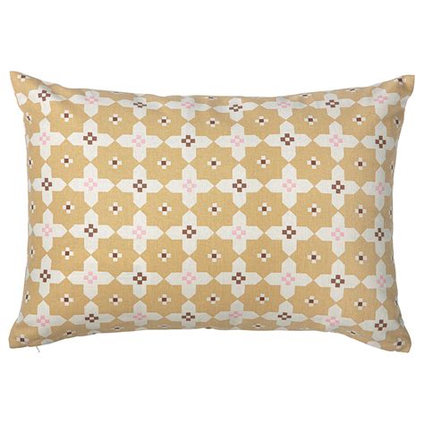 GOKVÄLLÅ cushion cover, beige/white, 40x58 cm (16x23") - IKEA