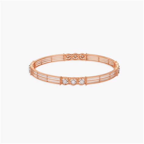 Alternating Radiance Diamond Bangle