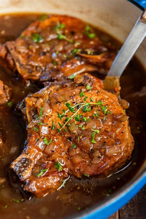 Skillet Braised Pork Chops