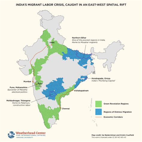 Routes migrant workers are taking home maps India’s brutally uneven ...