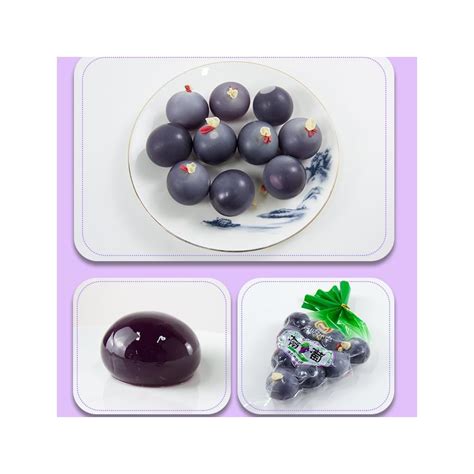 Snacksland Kyoho Grapes Balloon Jelly Pudding Dessert Mix, India | Ubuy