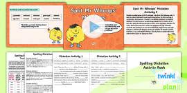 PlanIt Spelling Year 6 Term 2B W7: Assess & Review Spelling Pack
