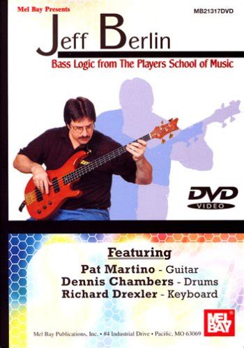 Buy Jeff Berlin: Bass Logic from the Players School of Music Book ...