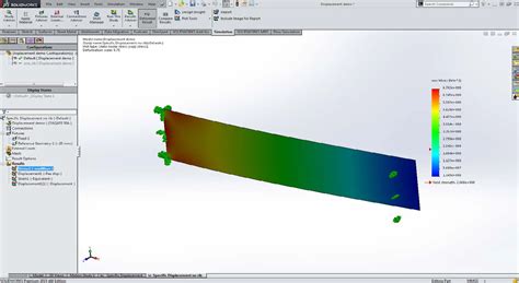 SolidWorks Simulation Allow Fixture Movement 的图像结果