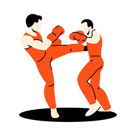 Savate, martial art, fight, sport illustration - Download on Iconfinder