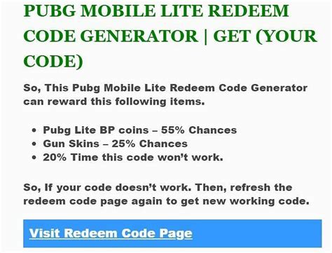 Image result for Pubg Lite Redeem Code