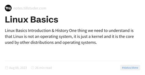 Image result for Linux OS Basics