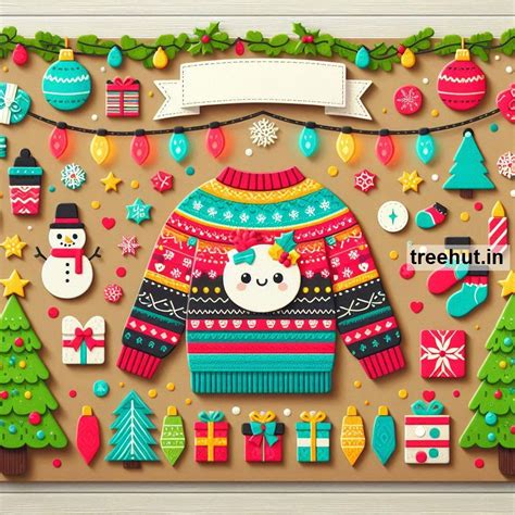 Christmas Ugly Sweater Bulletin Board and Classroom Activity Ideas