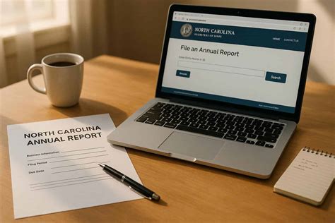 How to File a North Carolina Annual Report