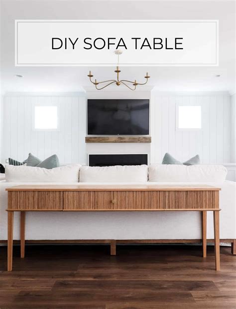 Build Your Own Stylish DIY Console Desk for a Polished Home Office