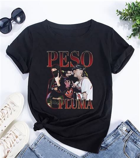 Peso Pluma Homage Shirt, 90s Vintage Peso Pluma Bootleg T-Shirt, Peso ...