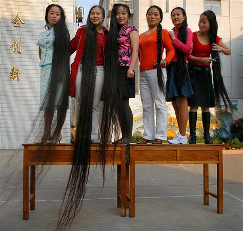 World Longest Hair Women Chinese Hair And Hair Loss