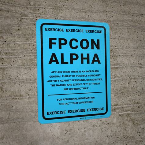 Exercise FPCON Signs 的图像结果