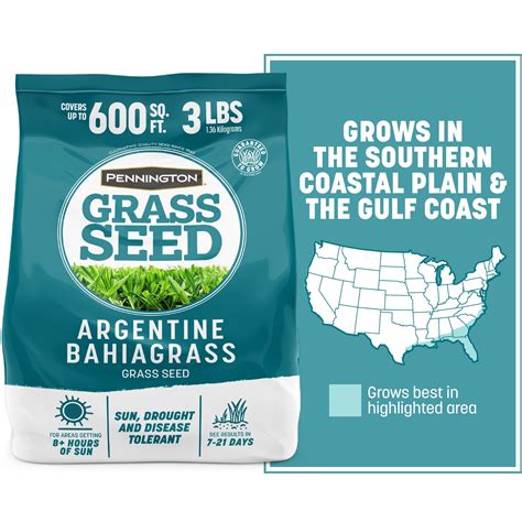 Pennington Argentine Bahiagrass Grass Seed, for Full India | Ubuy