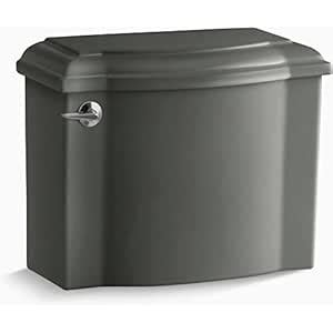 KOHLER 4438-58 Devonshire 1.28 GPF Toilet Tank, Thunder Grey : Amazon ...