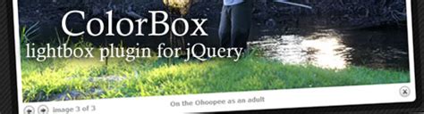 Colorbox Plugin 的图像结果