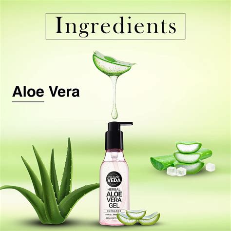 Aloe Vera Gel | Multipurpose Aloe Gel | with Real Aloe Vera Pulp | For