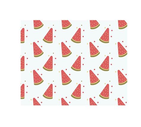 Melancia padrão | Vetor Premium