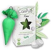 CamPure Camphor Cone (Original) Pack Of 4-100% Organic | Air Freshener ...