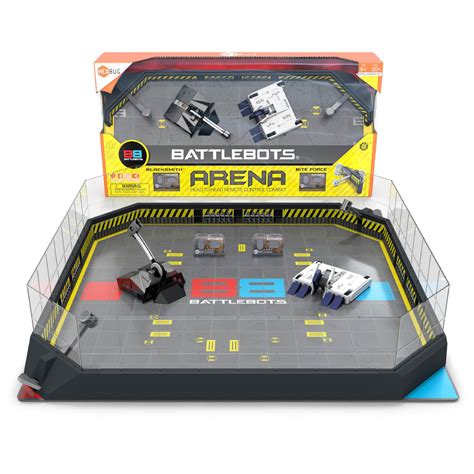 Amazon.com: HEXBUG BattleBots Arena Bite Force & Blacksmith, Remote ...
