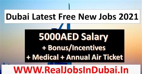 Free Jobs In Dubai UAE 2021