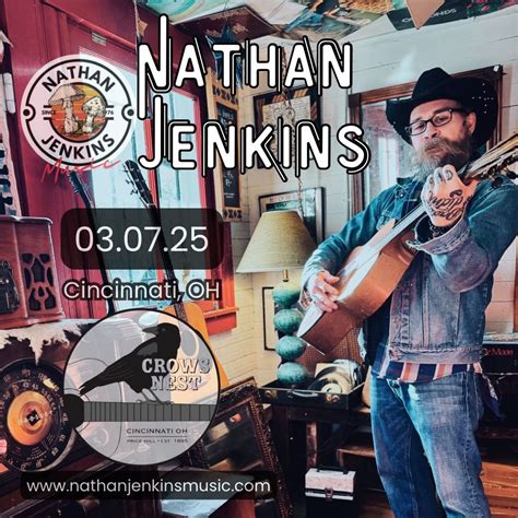 The Crows Nest in Cincinnati presents Acoustics with Nathan Jenkins ...