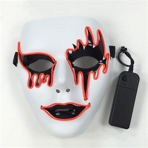 LED Light Up Mask 的图像结果