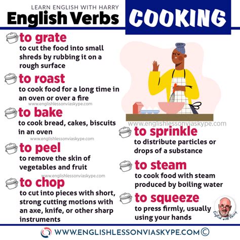 Image result for English Cooking Verbs Examples
