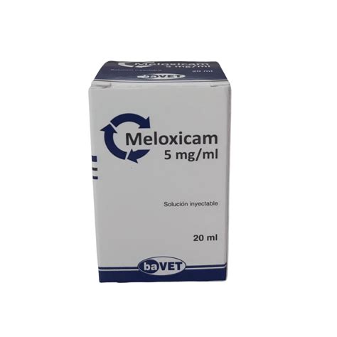 MELOXICAM 5 MG/ML SOL. INYECTABLE 20 ml | DISVETNOR | Distribuidora ...