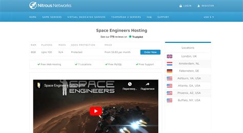 Best Space Engineers Server Hosting: Top 7 Hosts | Sitechecker