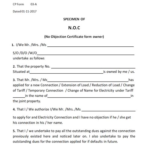 43+ Editable No Objection Certificate (NOC) Formats in WORD - Day To ...