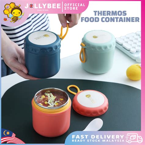 400ML Baby Food Jar Thermos Soup Porridge Warmer Food Container 304 ...