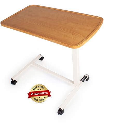 Hospital Bed Bedside Table at Ida Barrera blog