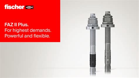 Bolt anchor FAZ II Plus GS with large washer - fischer India