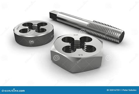 Image result for How to Use Die Thread Cutter