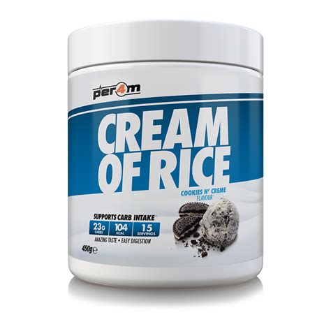 Per4m Cookies & Creme Cream Of Rice – PER4M Nutrition