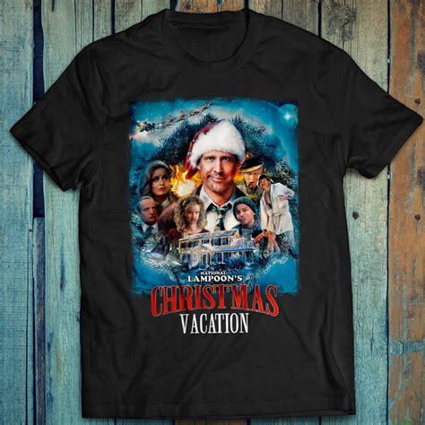 National Lampoon's Christmas Vacation Clark Griswold Family Classic T ...