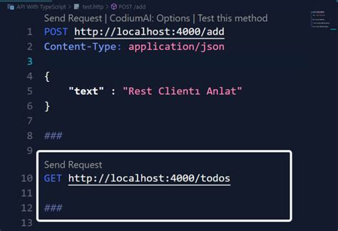 Image result for Visual Studio Code Send HTTP Request