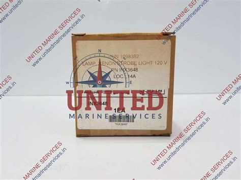 PAULUHN STROBE LIGHT XENON LAMP 120V INX3648 / LOT OF 2 | United Marine ...