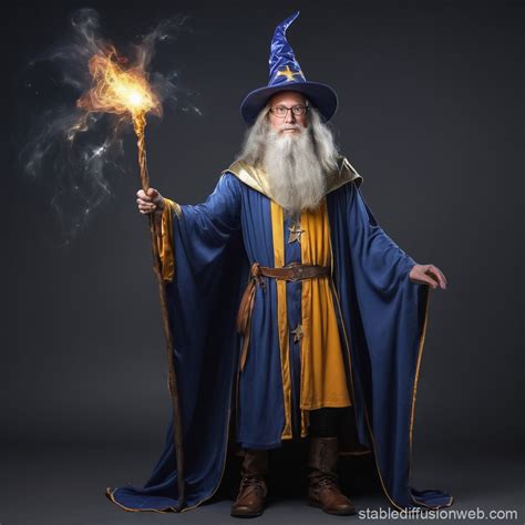 Male Wizard | Stable Diffusion Online