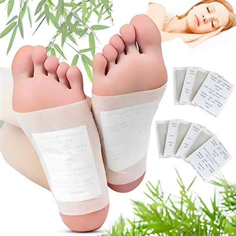 Bandoo Detox Foot Patches UK - Japanese Foot Detox Patch for Toxin Removal - Natural Cleansing ...