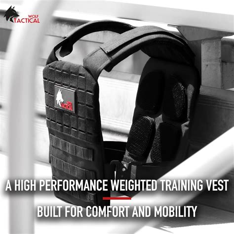 Buy WOLF TACTICAL Quick-Release Weighted Vest for Men Workout Vest ...