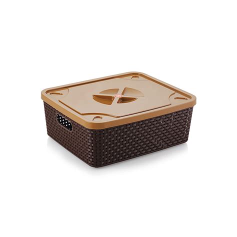 DUNE BASKET (WITH LID) 111/222/333 — Nakoda Plast